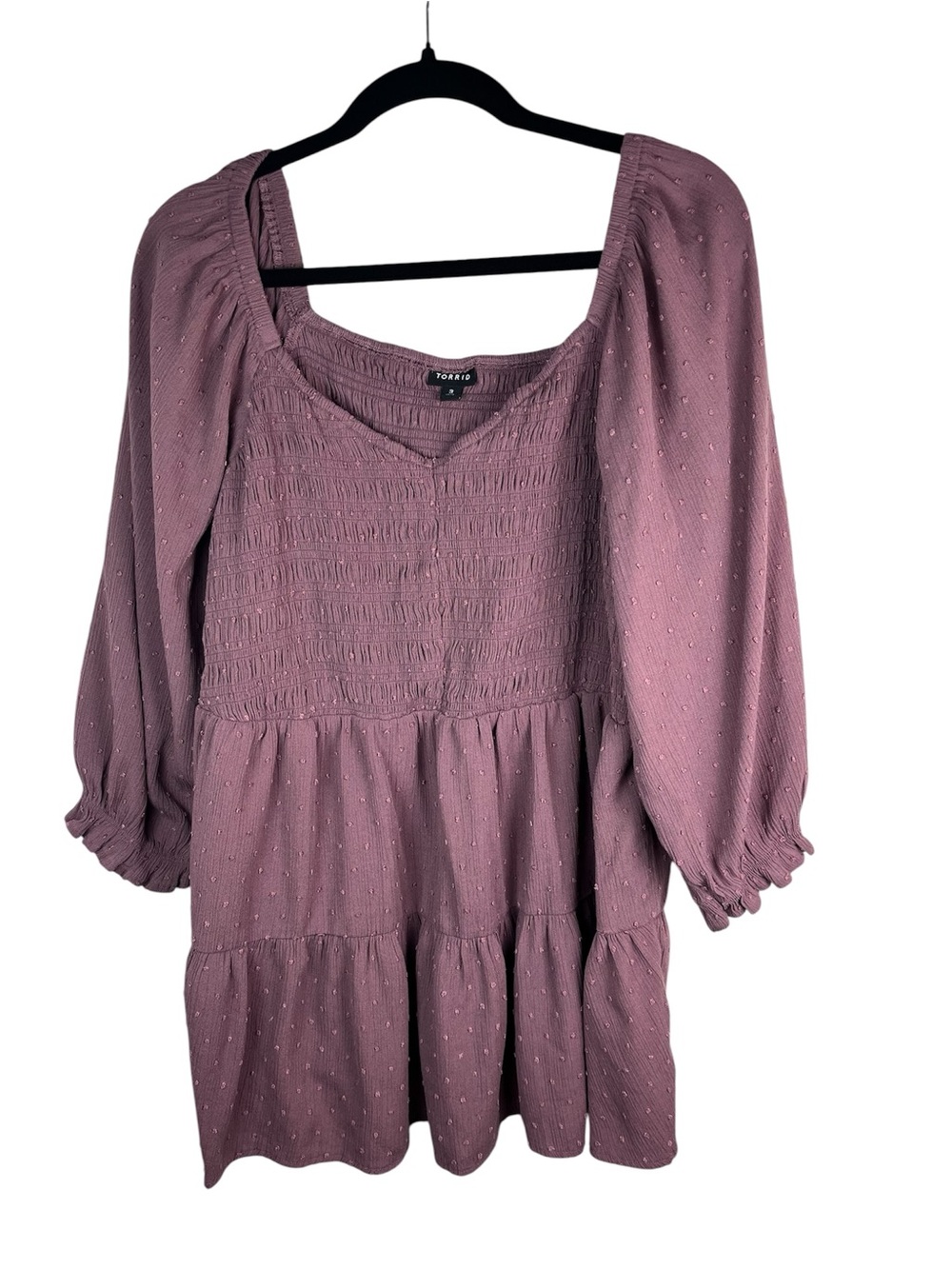 torrid size 3X peasant top cottagecore balletcore renaissance cowgirl vampire